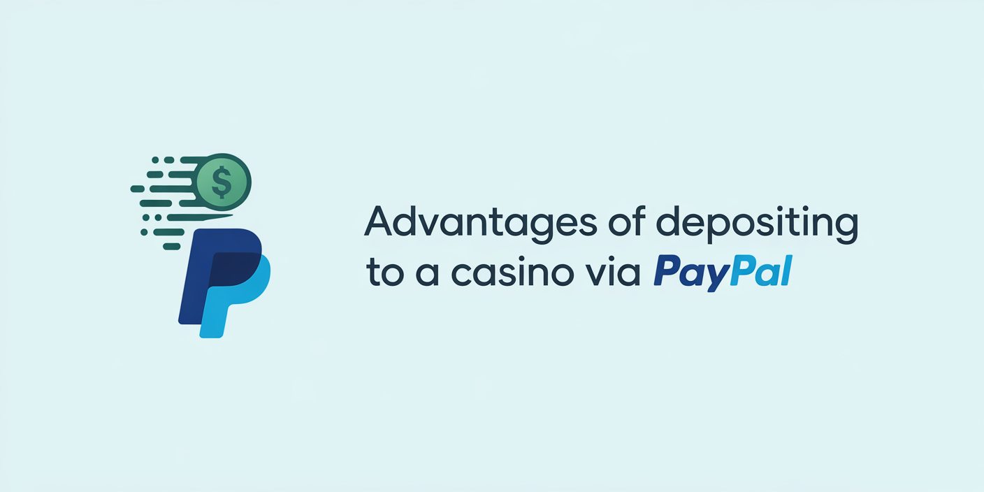 Advantages of depositing to a casino via PayPal