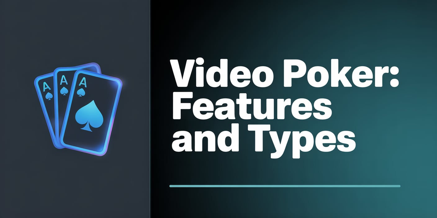 Video Poker: Features and Types